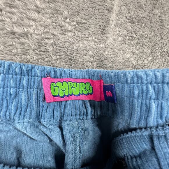 Empyre Tori Blue Corduroy Pants Women’s M Y2K Skater Stretch Waist Party Rave - Picture 4 of 9